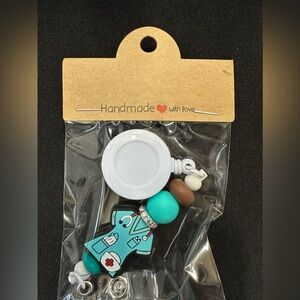 Custom Beaded Badge Reels